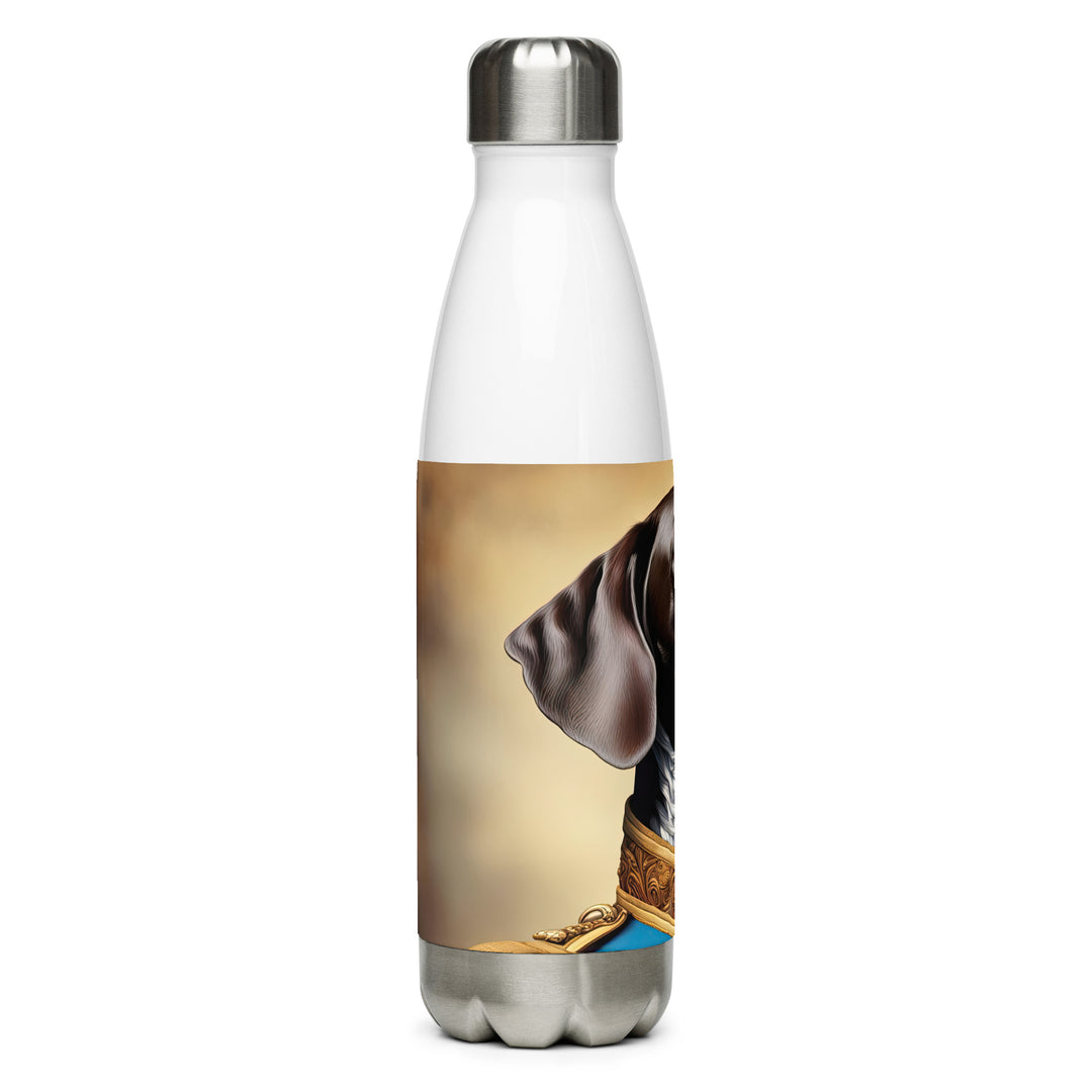 German Shorthaired Pointer- Stainless Steel Water Bottle v2