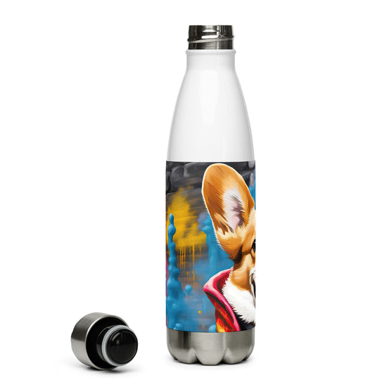 Pembroke Welsh Corgi- Stainless Steel Water Bottle v5