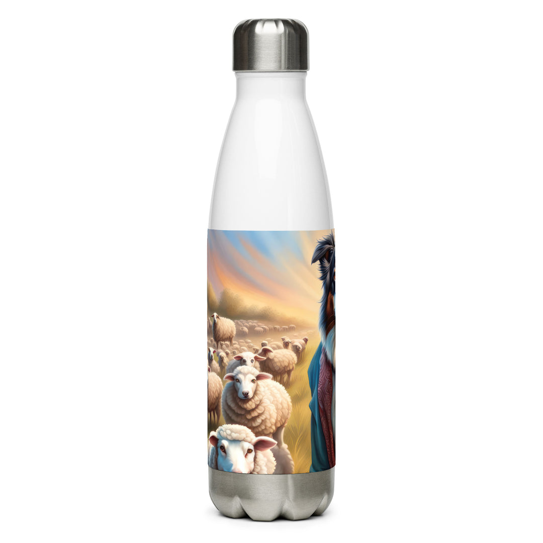 Australian Shepherd- Stainless steel water bottle