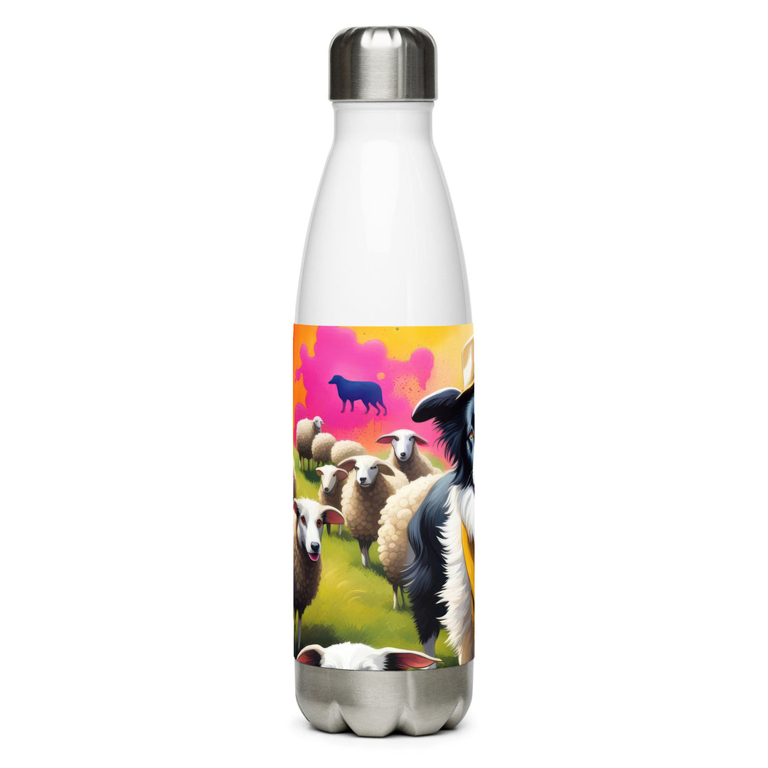 Australian Shepherd- Stainless steel water bottle v2