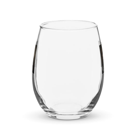 Bulldog- Stemless wine glass