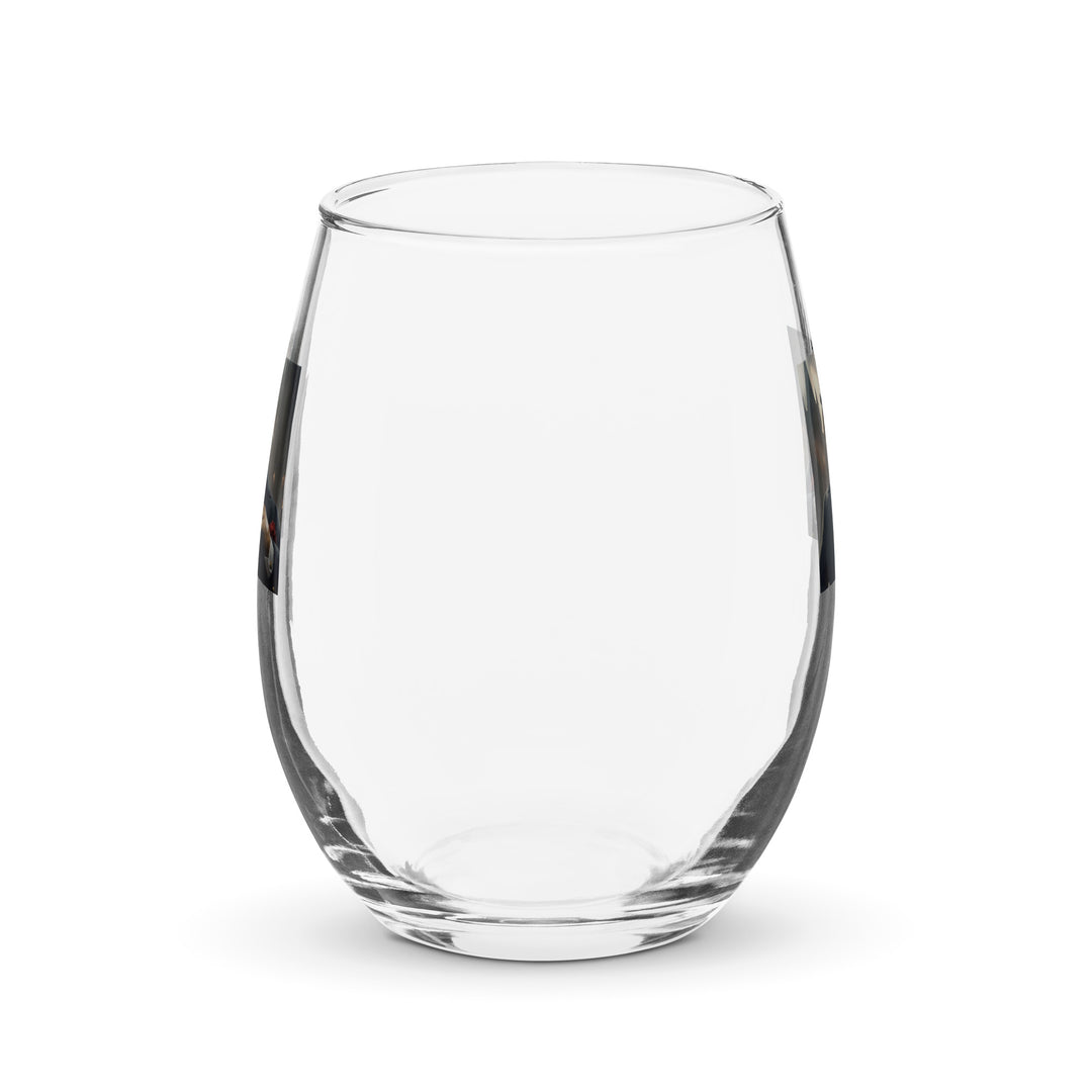 Bulldog- Stemless wine glass v5