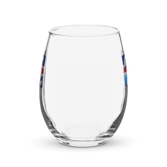 Poodle- Stemless Wine Glass v3
