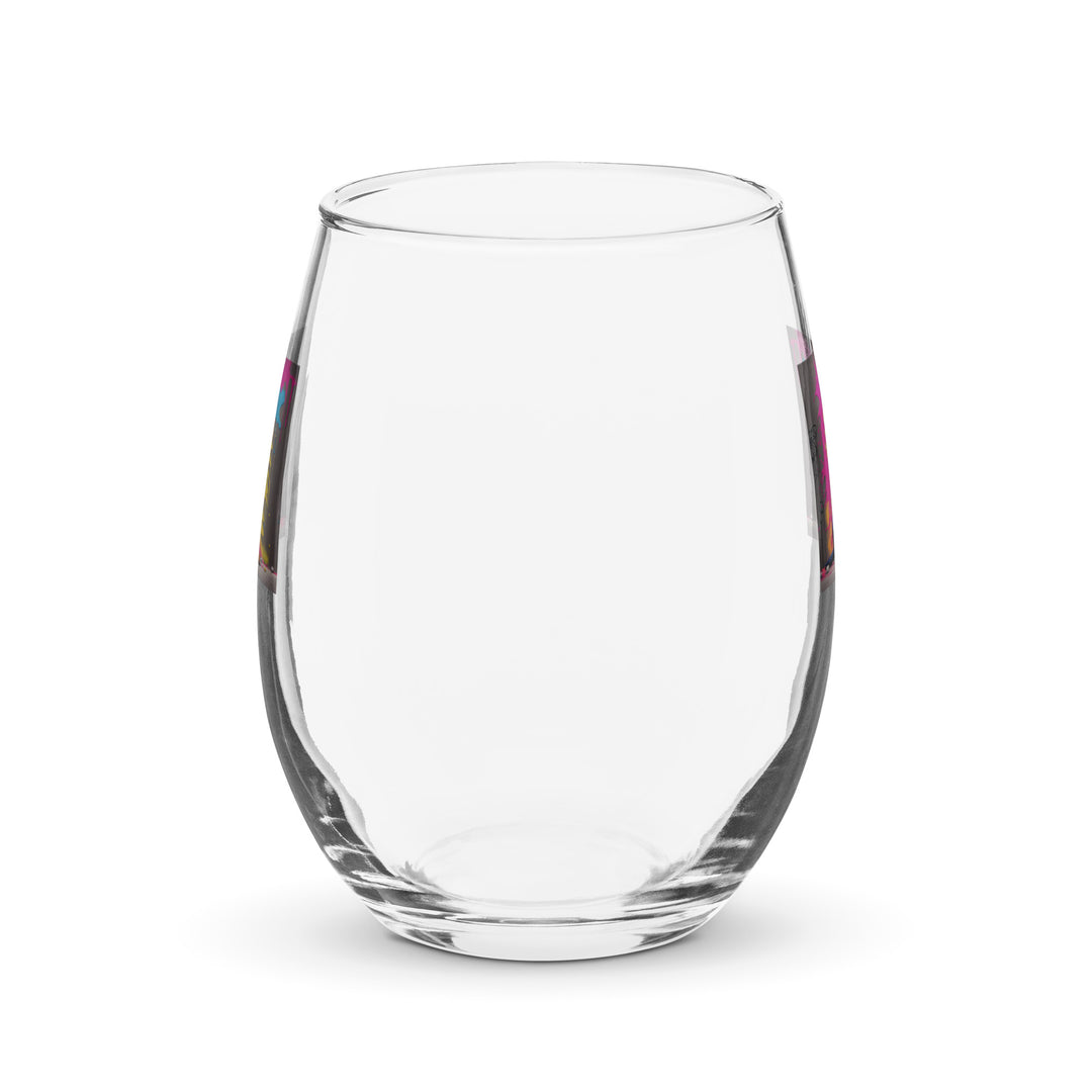 Rottweiler- Stemless wine glass