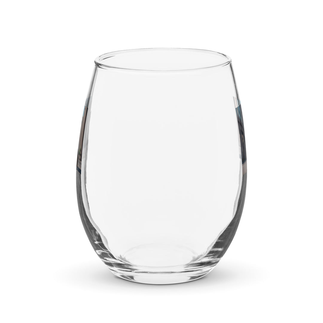 Rottweiler- Stemless wine glass v3