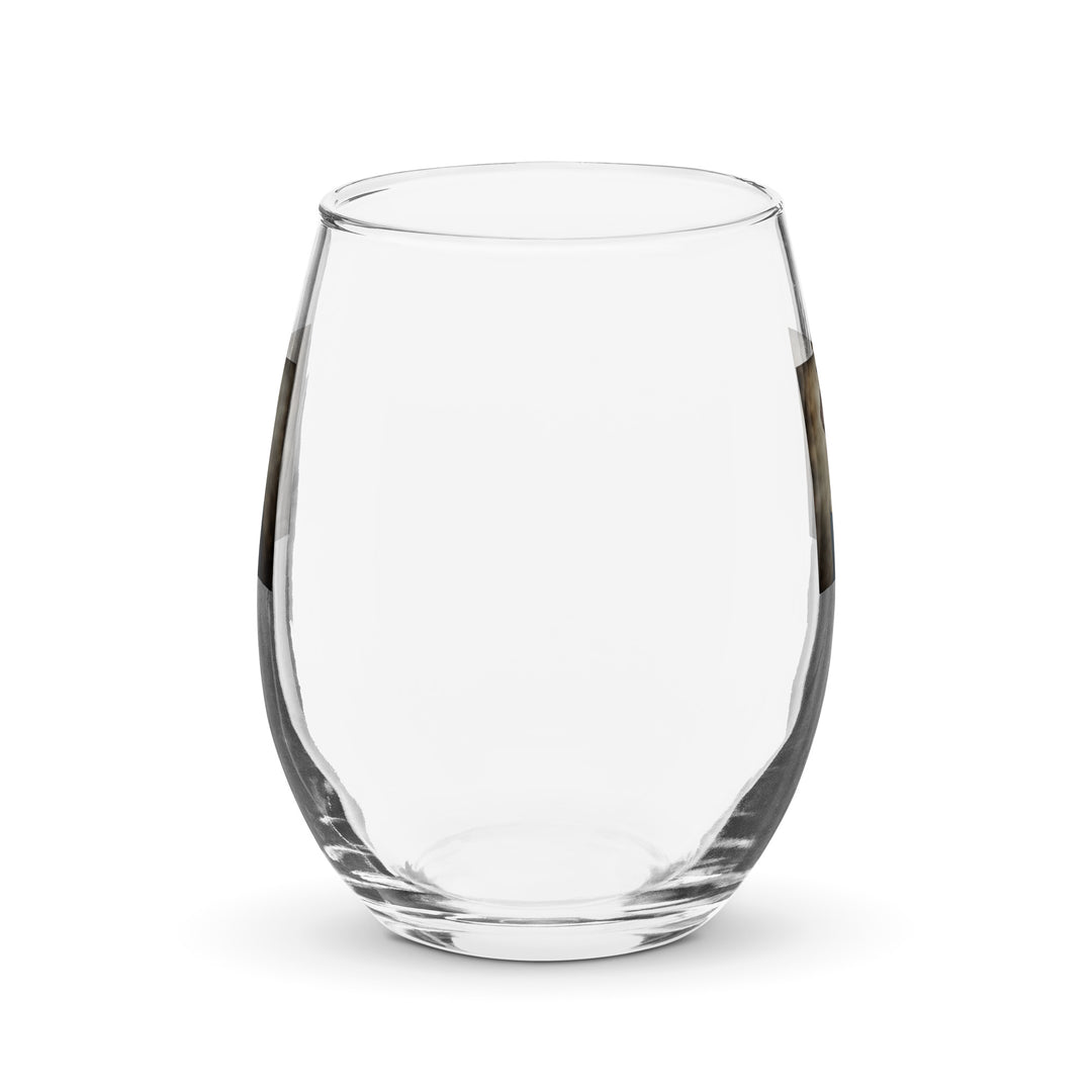 German Shorthaired Pointer- Stemless wine glass v3