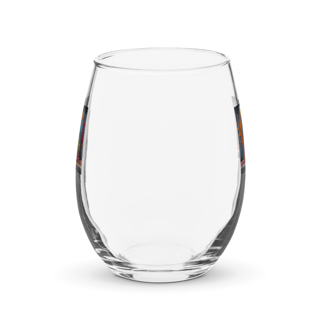 Pembroke Welsh Corgi- Stemless wine glass v3