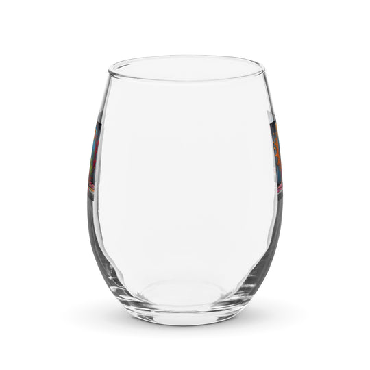 Pembroke Welsh Corgi- Stemless wine glass v3