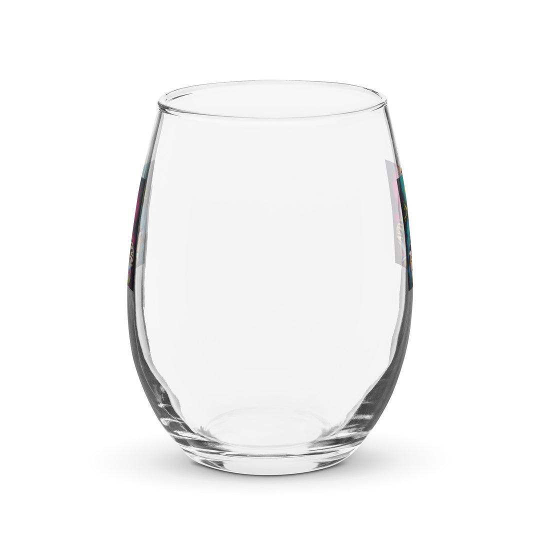 Bulldog- Stemless wine glass v3