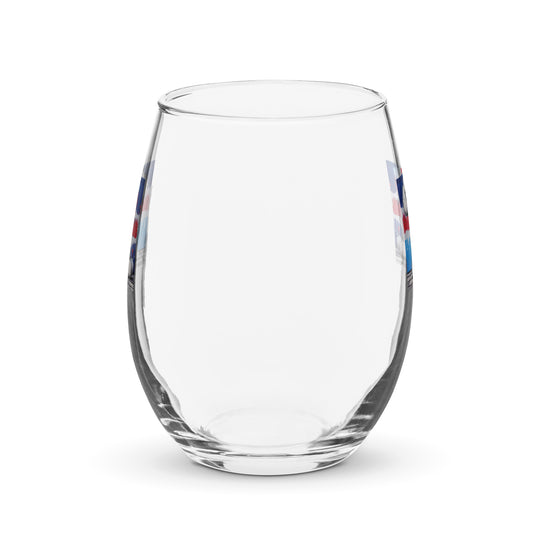 Poodle- Stemless Wine Glass v3