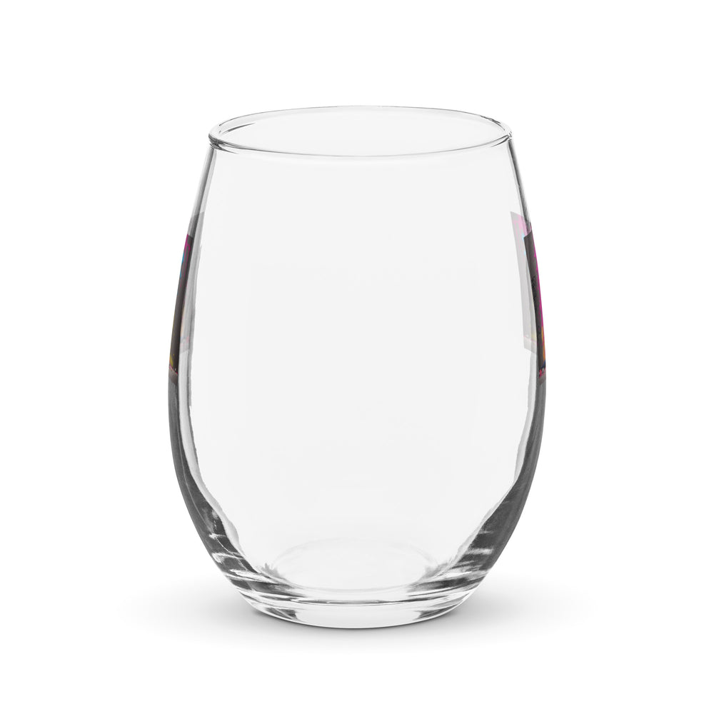 Rottweiler- Stemless wine glass