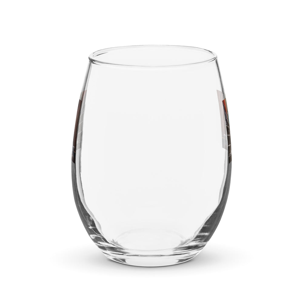 Rottweiler- Stemless wine glass v2