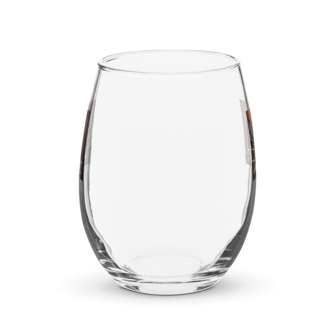 Rottweiler- Stemless wine glass v2