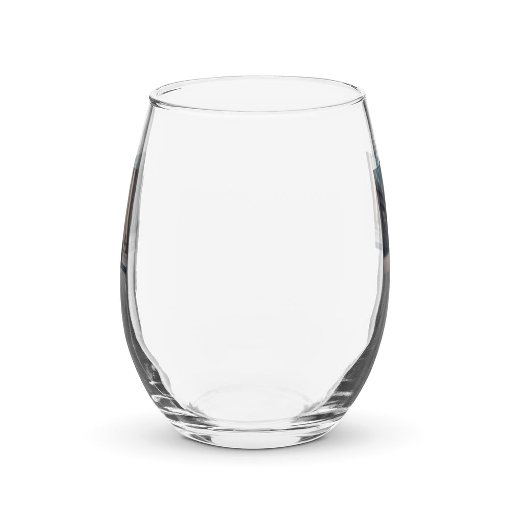 Rottweiler- Stemless wine glass v3