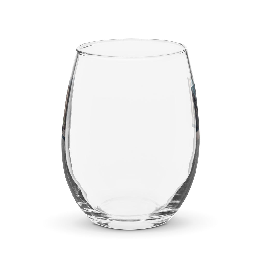 Rottweiler- Stemless wine glass v3