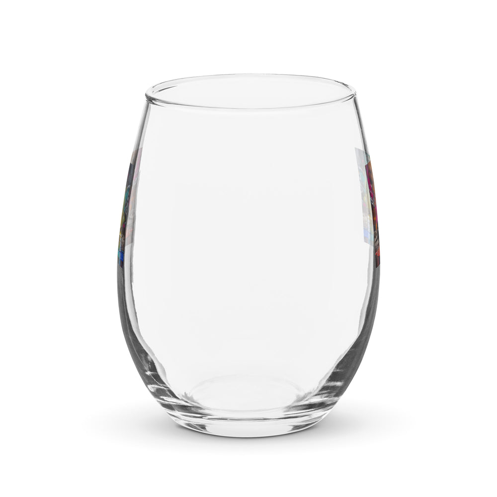 Dachshund- Stemless Wine Glass