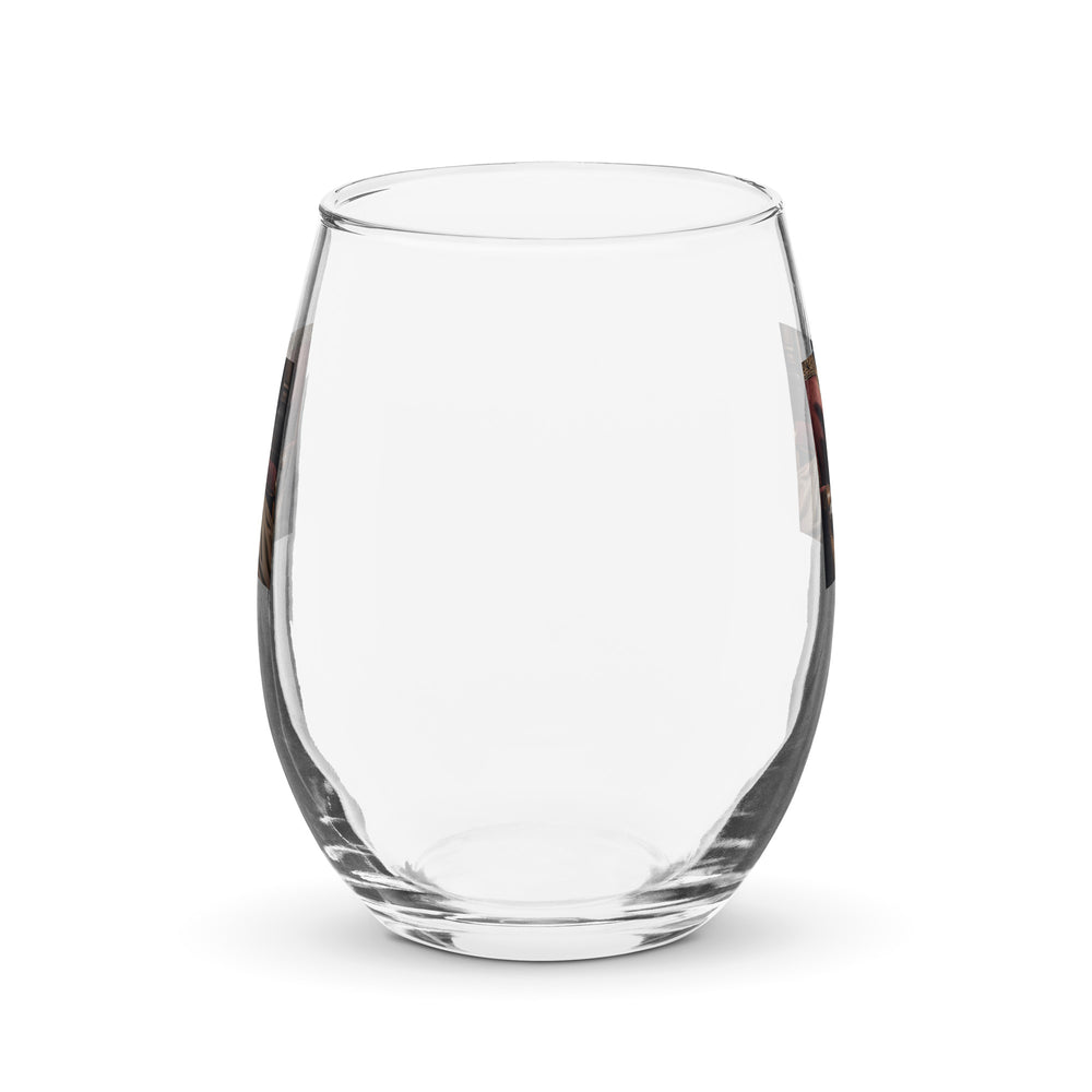 Pembroke Welsh Corgi- Stemless wine glass