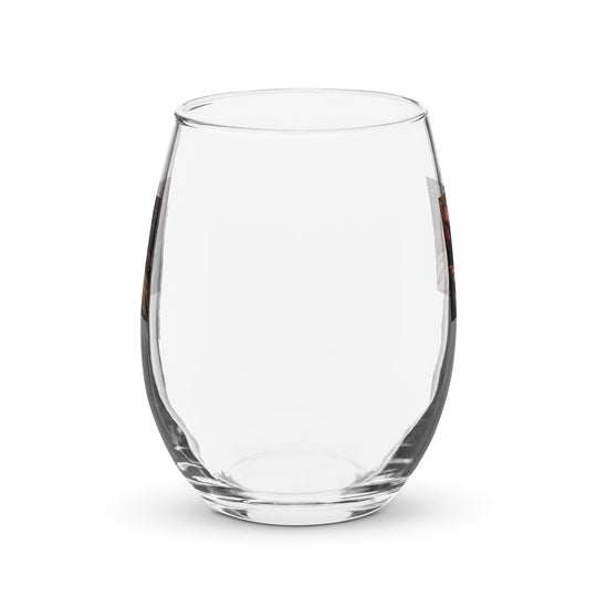 Pembroke Welsh Corgi- Stemless wine glass