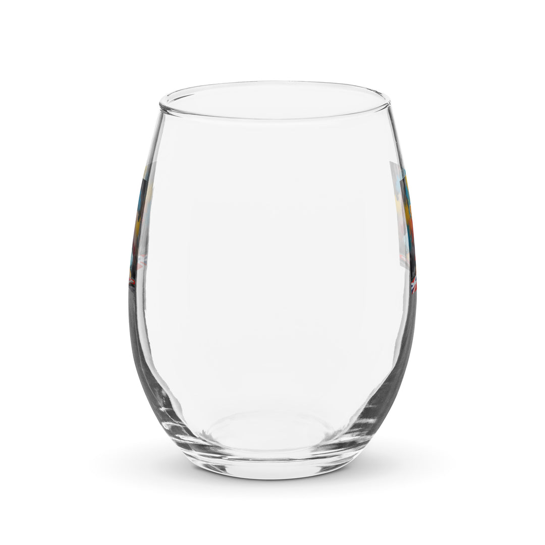 Pembroke Welsh Corgi- Stemless wine glass v2