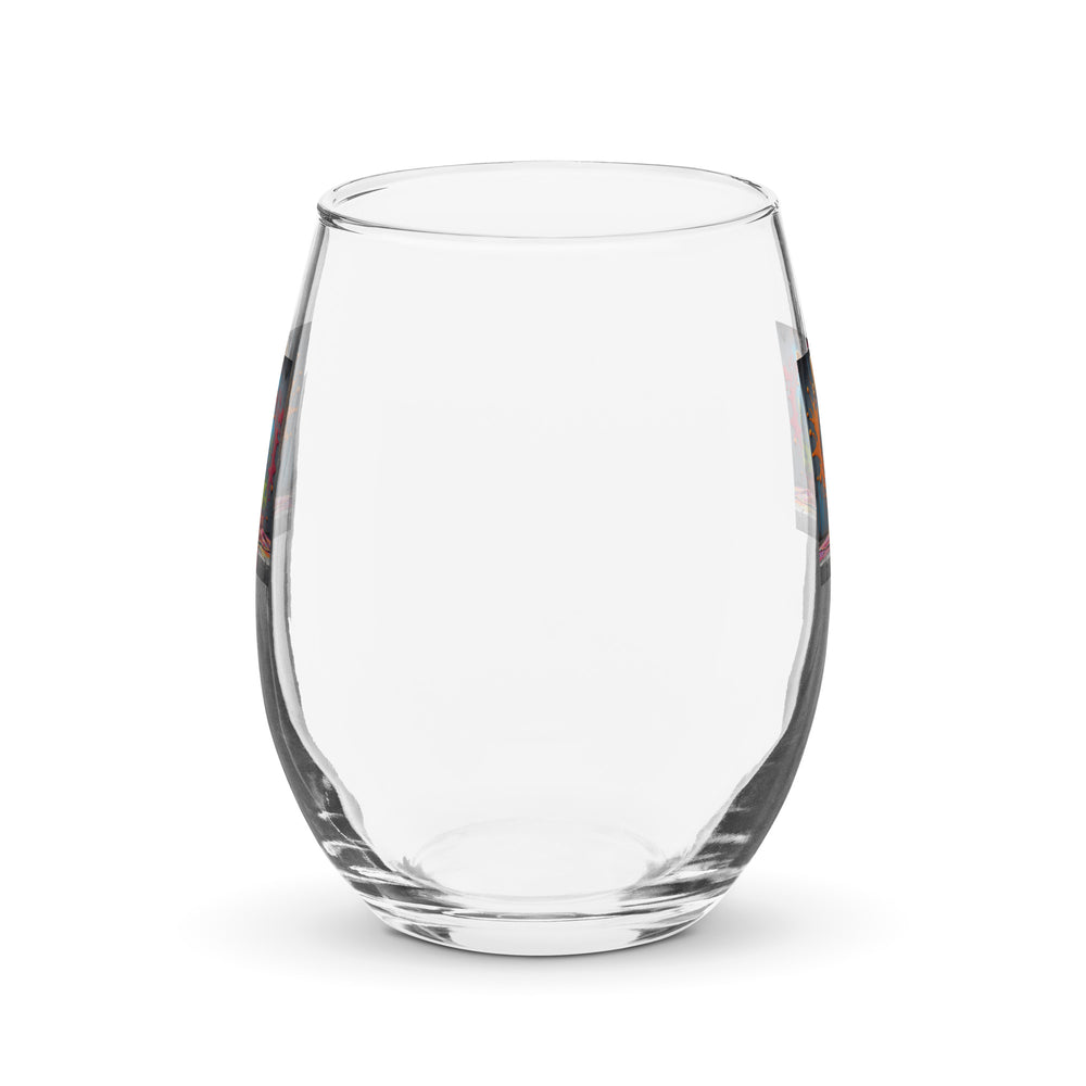 Pembroke Welsh Corgi- Stemless wine glass v3