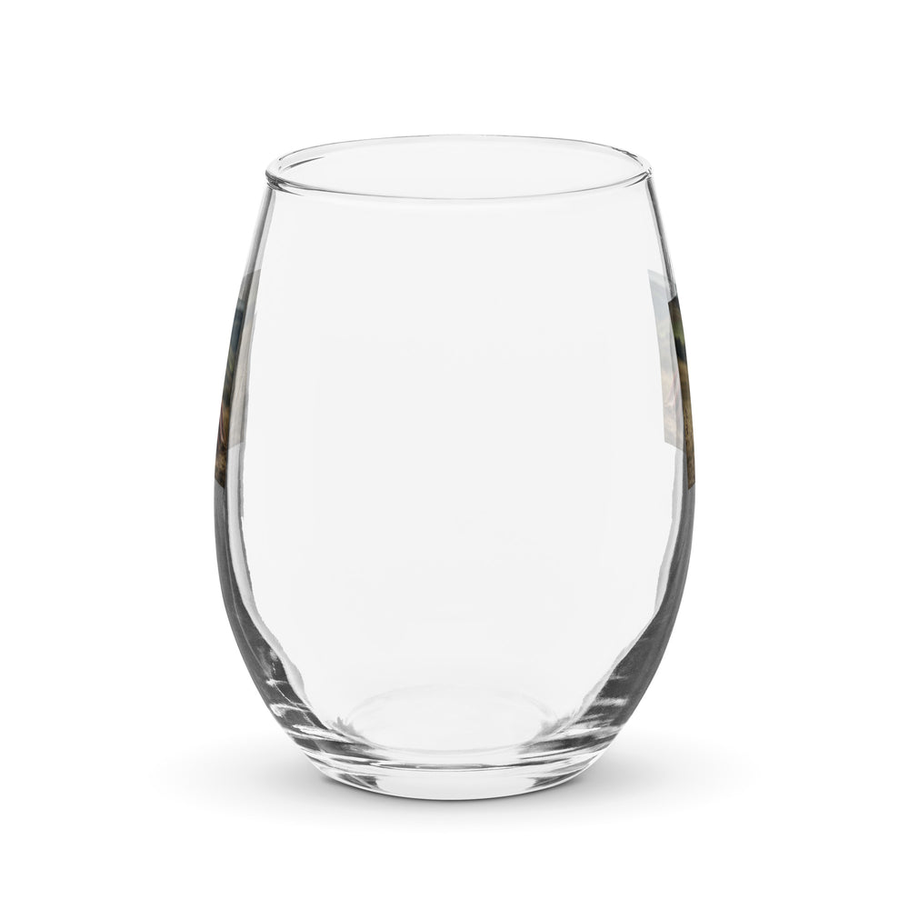 Pembroke Welsh Corgi- Stemless wine glass v4