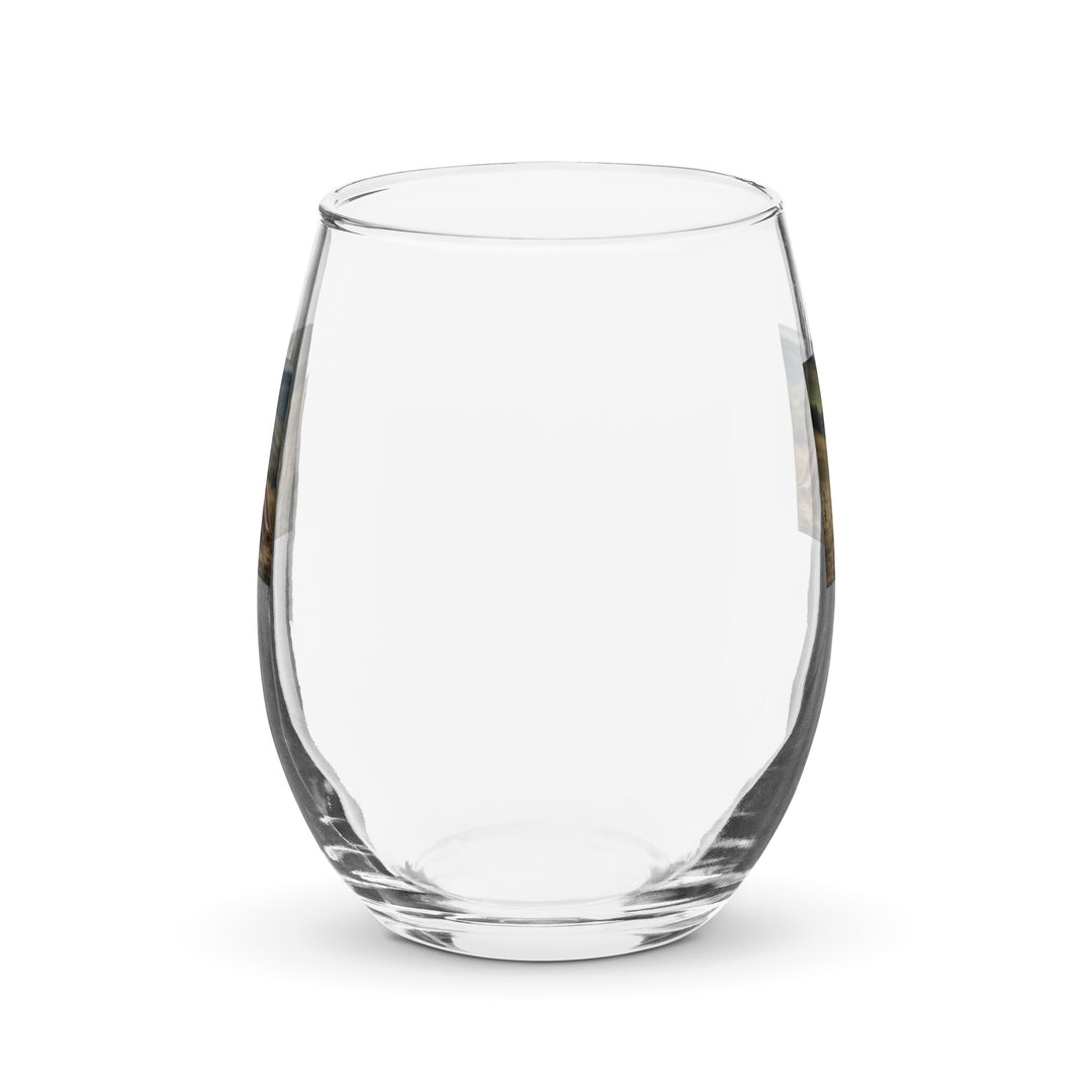 Pembroke Welsh Corgi- Stemless wine glass v4