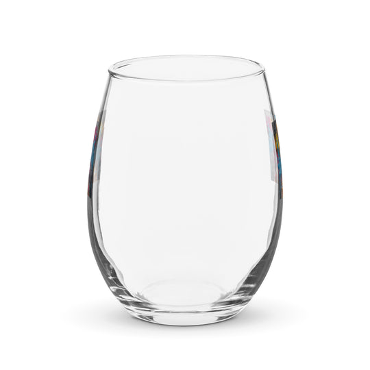 Pembroke Welsh Corgi- Stemless wine glass v5