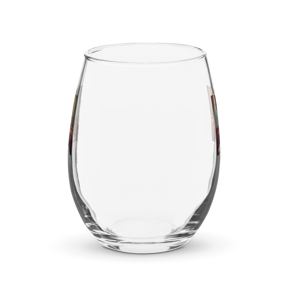 Yorkshire Terrier- Stemless wine glass v2