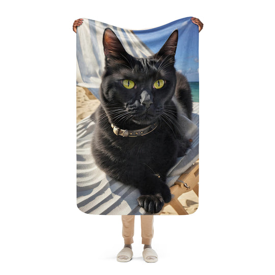 Sherpa blanket-Bombay Cat