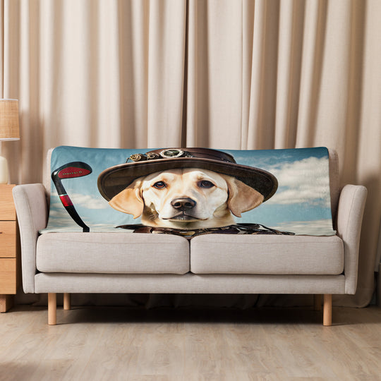 Sherpa blanket-Labrador Retriever Golfer V20