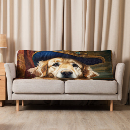 Golden Retriever- Sherpa blanket v2