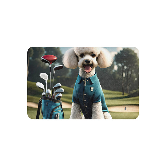 Poodle Golfer- Sherpa blanket