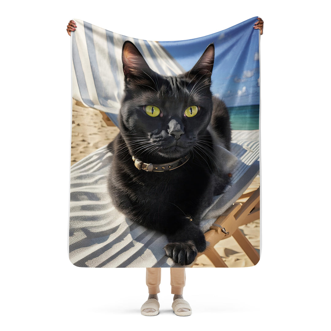 Sherpa blanket-Bombay Cat
