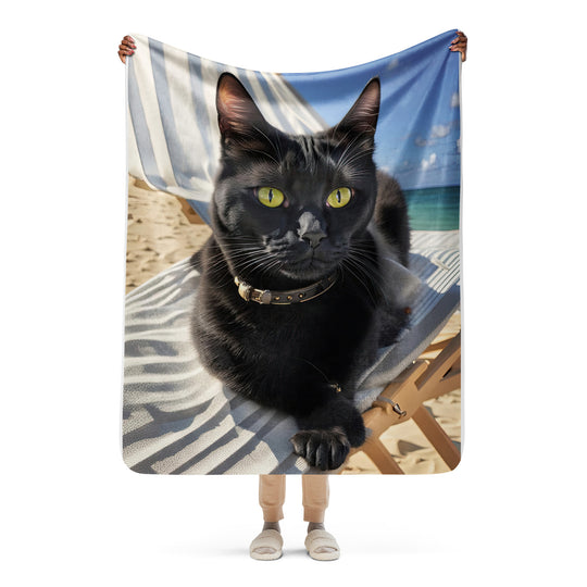 Sherpa blanket-Bombay Cat