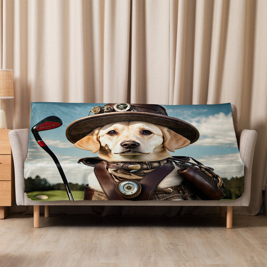 Sherpa blanket-Labrador Retriever Golfer V20