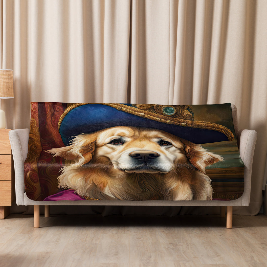 Golden Retriever- Sherpa blanket v2