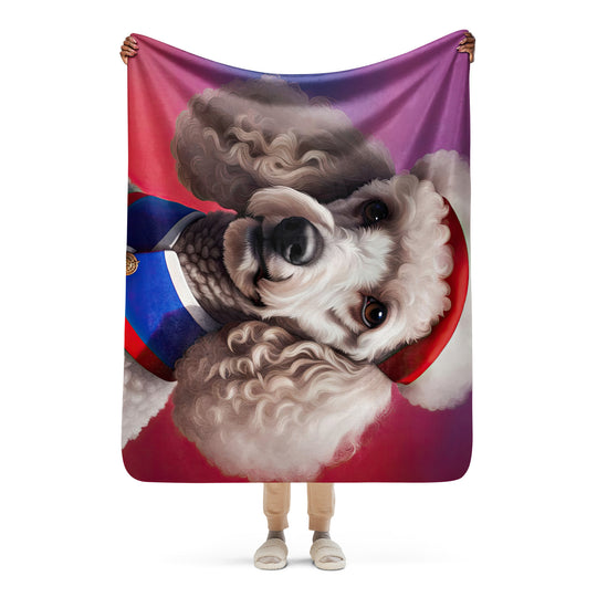 Poodle- Sherpa blanket