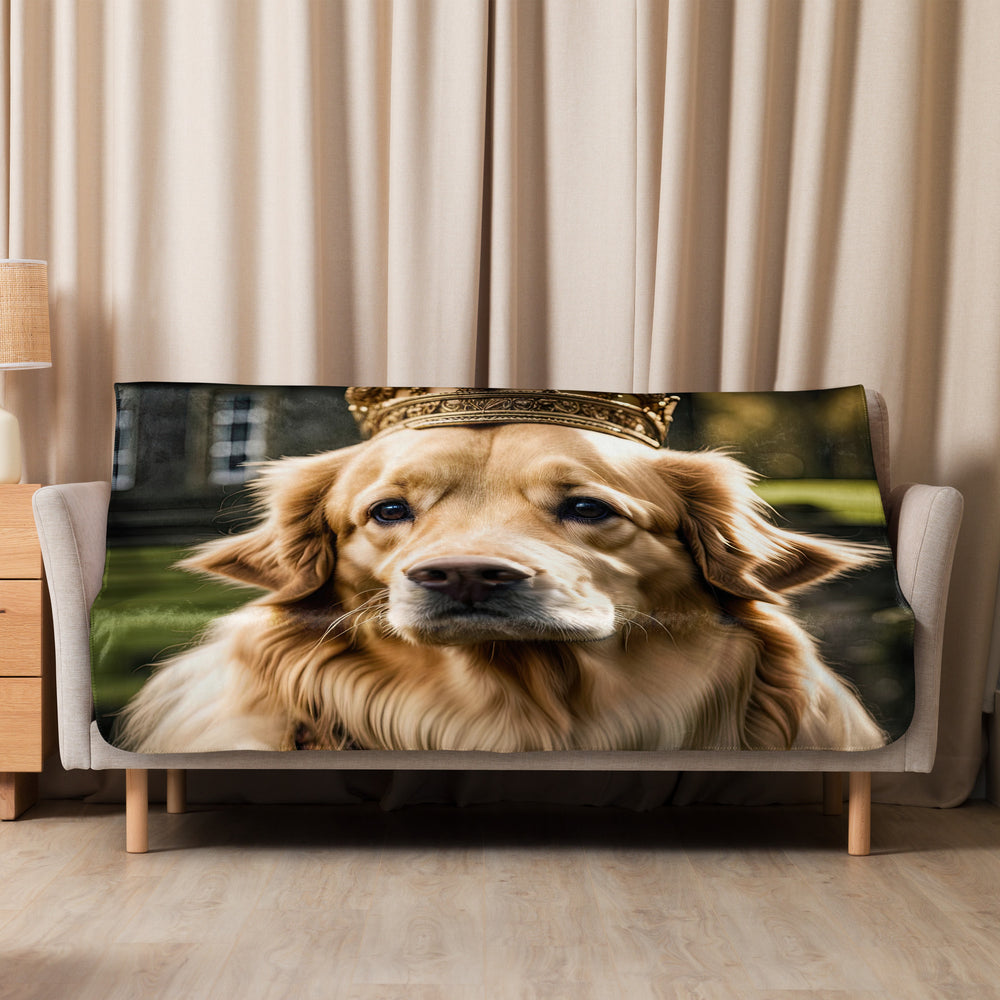 Golden Retriever- Sherpa blanket v3