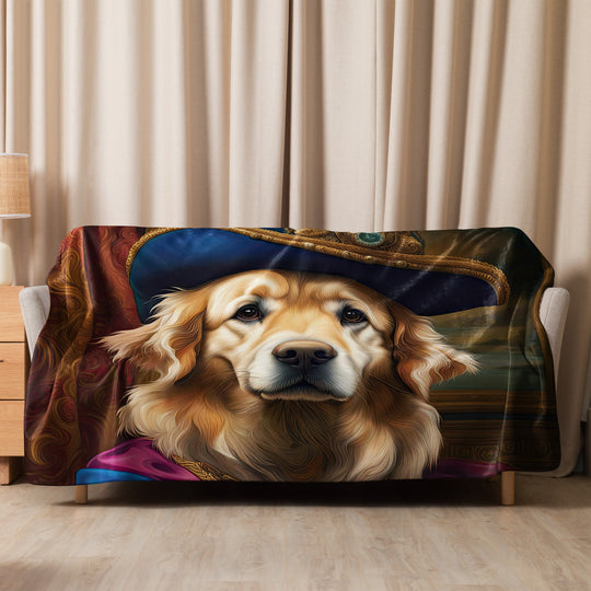 Golden Retriever- Sherpa blanket v2