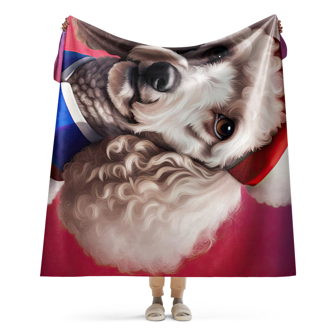 Poodle- Sherpa blanket