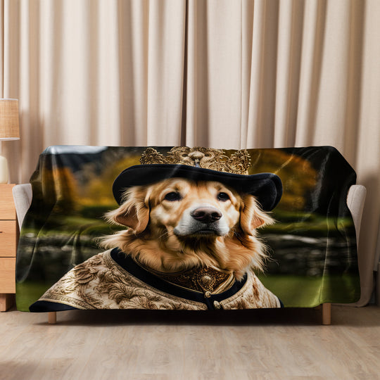 Golden Retriever- Sherpa blanket