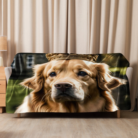 Golden Retriever- Sherpa blanket v3