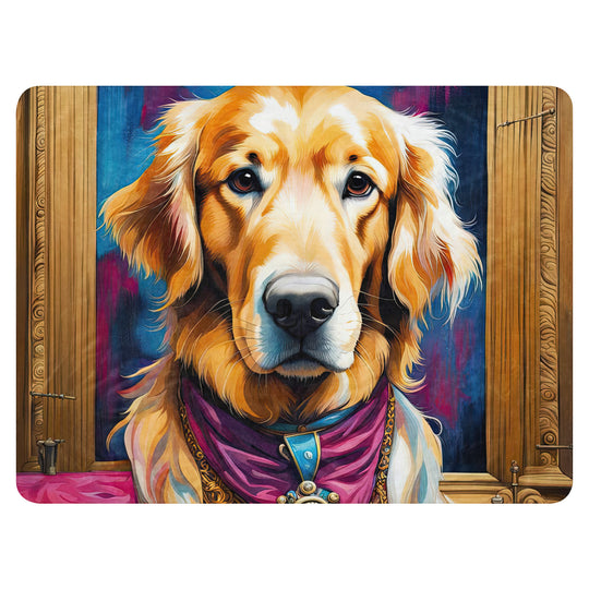 Golden Retriever- Sherpa blanket v4