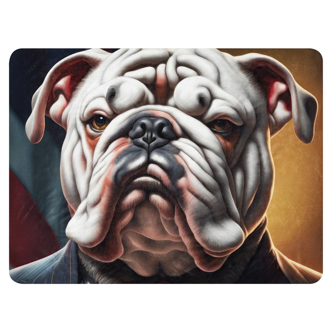 Bulldog- Sherpa blanket v4