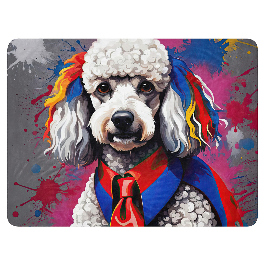 Poodle- Sherpa blanket v5