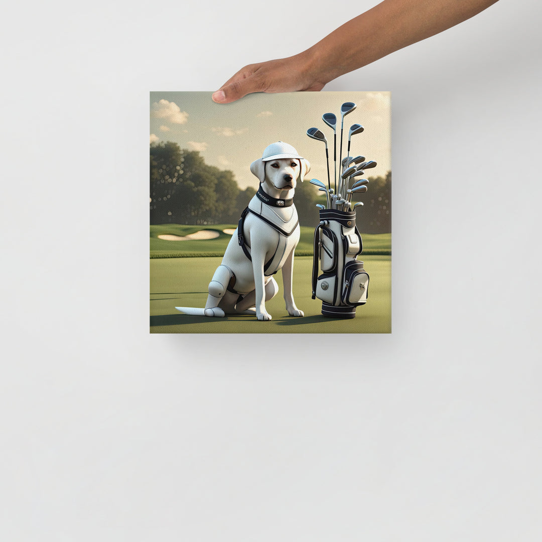 Thin canvas-Labrador Retriever Golfer V6