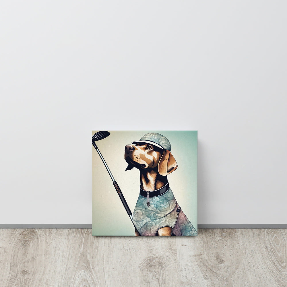 Thin canvas-Labrador Retriever Golfer V8