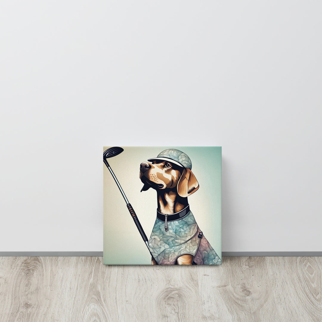 Thin canvas-Labrador Retriever Golfer V8