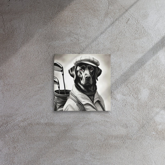 Thin canvas-Labrador Retriever Golfer V11