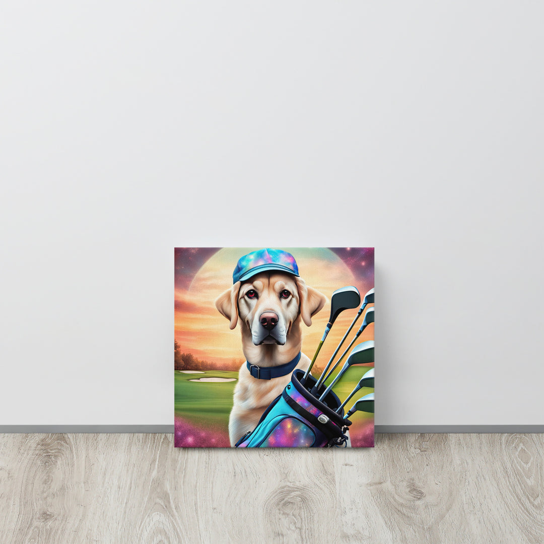 Thin canvas-Labrador Retriever Golfer V13